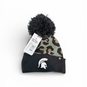 Women’s ‘47 Hunter Green Michigan State Spartan Bagheera Knit Hat NWT